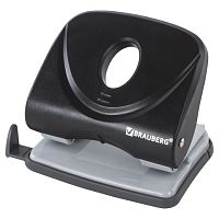Дырокол BRAUBERG Original, до 25 листов, черный, 222542 | код 222542 | BRAUBERG