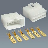 Разъём авт. соединитель RUICHI DJ7061-6.3-11, 12/ 24 (DC) В | код 99443 | Ruichi