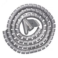 Рукав для кабеля пластиковый спиральный д.32 мм (2 м) и инструмент ST-32 | код PCB-32 | Cabeus