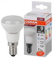 Лампа светодиодная LED 5 Вт E14 6500К 400Лм гриб 220 В (замена 40Вт) OSRAM | код 4058075582606 | LEDVANCE
