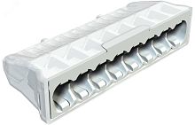 Клемма OBO пружинная 8x2,5 мм2 (упаковка 2 шт.,серая) | код 61 825 LGR | OBO Bettermann