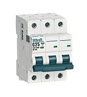 Выключатель автоматический трехполюсный ВА-105 25А C 10кА | код. 13179DEK | DEKraft 