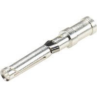 Розеточный обжимной контакт REVOS, диаметр контакта 1,6 мм, сечение обслуживаемых проводников 0,5 мм кв., тип покрытия контактов: серебро | код 02.125.4229.8 | Wieland