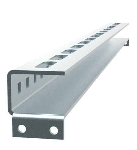 Усиленная рейка FORT для корпуса шириной 1000 (2шт,) PROxima | код FUR10 | EKF Усиленная рейка FORT для корпуса шириной 1000 (2шт,) PROxima | код FUR10 | EKF