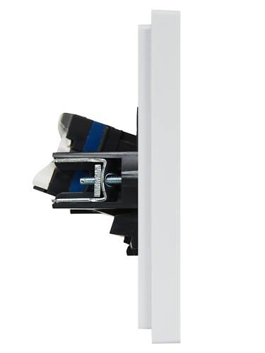 FORTE&PIANO Роз. комп. 2-ая RJ45 кат.6 FP234 бел. IEK | код FP-K20-2-K01 | IEK фото 2