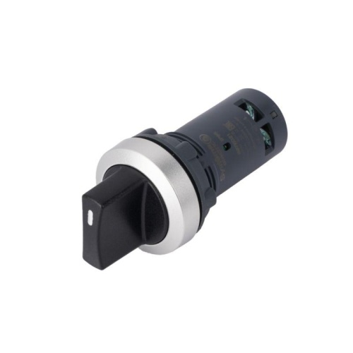 Переключатель SB7 моноблочный 22 мм 3 позиции с фиксацией, металл, 2НО, IP65 | код SB7ED33 | Systeme Electric