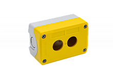 Корпус кнопочного поста, 2 места, желтый, IP67 MTB2-F87-Y | код 132671 | MEYERTEC