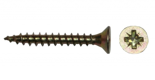 Саморез ШУж 4,0х30 потайная головка (17 шт) - пакет Tech-Krep | код 102491 | Tech-KREP