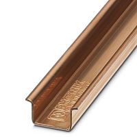 Несущая рейка без перфорации NS 35/15 CU UNPERF 2000MM | код 1201895 | PHOENIX CONTACT