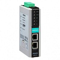 Преобразователь MGate MB3270I 2 Port RS-232/422/485 Modbus TCP to Serial Gateway,din rail, 2 KV isol | код 00-06012745 | MOXA