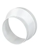 Соединитель пластиковый эксцентриковый для круглого воздуховода D125/150 | код 12,515РЭП | ERA