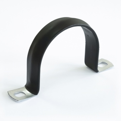 Скоба металлическая двухлапковая с полимерным покрытием СМД-П d48-50 мм (50шт/200шт уп/кор) Промрукав | код PR08.6021 | ПРОМРУКАВ Скоба металлическая двухлапковая с полимерным покрытием СМД-П d48-50 мм (50шт/200шт уп/кор) Промрукав | код PR08.6021 | ПРОМРУКАВ