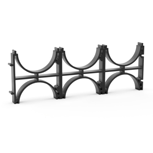 Кластер для двустенных труб d110 мм, тройной, двухсторонний Промрукав | код PR08.3519 | ПРОМРУКАВ