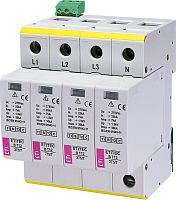 Ограничитель перенапряжения ETITEC B T12 275/7 (4+0) 4p, RC | код 002440343 | ETI