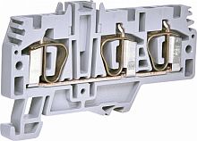 Клемма пружинная ESP-HMM.4/1+2 (4 мм2, серая, 1вх.+2вых.) | код 003903234 | ETI