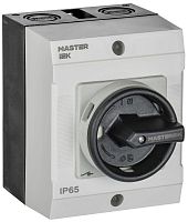 Переключатель кулачковый в боксе закрытая рукоятка 10А схема 69 | код MI-CS21-010-069 | IEK