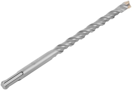 Бур по бетону SDS-PLUS профи крестообразная вставка двойная спираль 12х210мм FIT 33074 фото 6