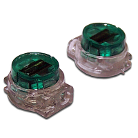 Соединитель проводов 0.4-0.9 мм, изолированный (скотчлок), параллельное подсоединение, гель, 100 шт. | код TWT-SLC-UG | TWT