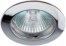 Светильник KL1 CH 50Вт MR16 12В точечный литой хром. | Код. C0043654 | ЭРА