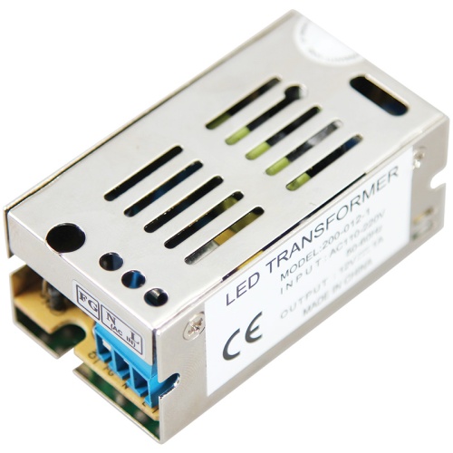 Источник питания 220 V AC/12 V DC 1 A 12 W с разъемами под винт, без влагозащиты (IP23) | код 200-012-1 | REXANT