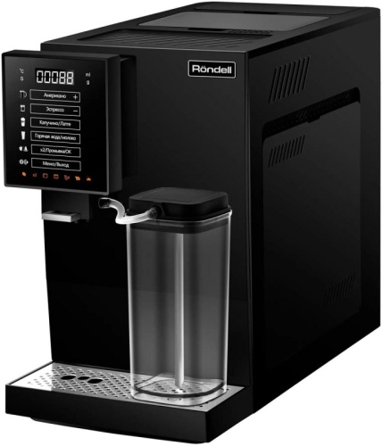 Кофемашина Rondell RDE-1118 1350Вт черный | код 2033931 | RONDELL Кофемашина Rondell RDE-1118 1350Вт черный | код 2033931 | RONDELL