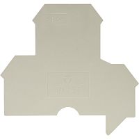 Крышка боковая, для клемм WKN 2,5 E..., цвет: серый | код 07.312.1755.0 | Wieland