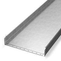 Лоток неперфорированный Стандарт INOX (AISI 304) 500х100х3000 (1,0 мм) (3 м/уп) Промрукав | код PR16.2322 | ПРОМРУКАВ