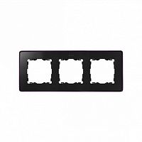 Рамка 3 поста 82 DETAIL, графит | код. 8201630-251 | Simon