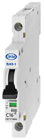 Автоматический выключатель, ультратонкий, серии ВА-9, ВА-9-1 В10 4,5кА, 1P 10 А, тип В, 4.5 кА, автомат шириной 9 мм (1 шт.) МЕАНДР | код 4680019910529 | МЕАНДР