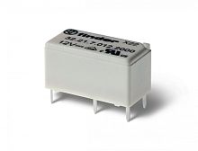 Субминиатюрное электромеханическое реле, монтаж на печатную плату, 1NO 6A, контакты AgCdO, катушка 12В DC (чувствит.), влагозащита RTIII | код 322170122300 | FINDER