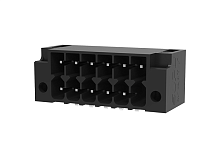 MC-DPT3.5H20-I-BK-2000 Клемма MC, шаг 3.5мм, 20 конт., черн., шт | код MC-DPT3.5H20-I-BK-2000 | SUPU