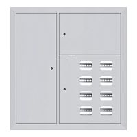 Щит этажный 8 кв. слаботочка слева (1000х950х150) EKF Basic | код mb28-v-8z | EKF