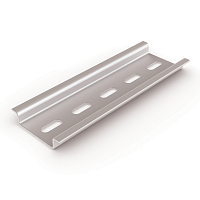 DIN-рейка (22,5см) оцинкованная 1мм IEK | код YDN14-D225 | IEK