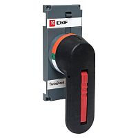 Рукоятка управления для прямой установки на рубильники TwinBlock 315-400А | код. tb-315-400-fh | EKF