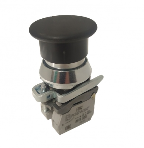 Выключатель Briswik КЕ 191/2м -С черный 1но+1нз Гриб IP66 УХЛ2 10А | код aT-HB-6Ai-0121 | Briswik Выключатель Briswik КЕ 191/2м -С черный 1но+1нз Гриб IP66 УХЛ2 10А | код aT-HB-6Ai-0121 | Briswik