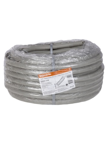 Труба гофрированная ПВХ d 25 с зондом (50 м) тяжелая TDM | код SQ0401-0103 | TDM Труба гофрированная ПВХ d 25 с зондом (50 м) тяжелая TDM | код SQ0401-0103 | TDM