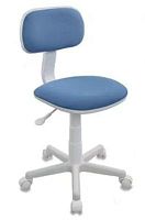 Кресло детское Бюрократ CH-W201NX голубой 26-24 крестов. пластик пластик белый | код 477004 | БЮРОКРАТ