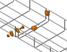 Соединительный комплект проволочного лотка Промрукав (50 шт/уп) | код PR08.2468 | ПРОМРУКАВ