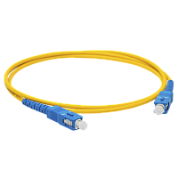 Патч-корд оптический LANMASTER, LSZH, симплексный, SC/UPC-SC/UPC, SM OS2, 7.0 м | код LAN-SC-SC/SU-7.0 | LANMASTER