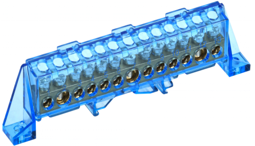 TEKFOR Шина N ноль в комб. изол. Стойка 8х12-13-С IEK | код TF-NN20-13-DP-K07 | IEK TEKFOR Шина N ноль в комб. изол. Стойка 8х12-13-С IEK | код TF-NN20-13-DP-K07 | IEK