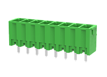 MC-PA3.5V03-0002 Разъём штекерный MC, прям. конт.,шаг 3.5мм, 3 конт., зел., шт | код MC-PA3.5V03-0002 | SUPU