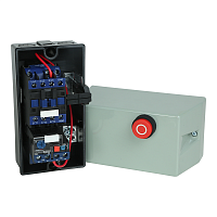 Пускатель ПМ12-010210 УХЛ3 В, 380В, (1з), РТТ5-10-1, (7-10А) | код 312403 | КЭАЗ