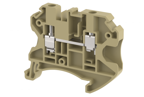 Клемма проходная винтовая 4 мм2, на 2 подключения, хаки TQ4-KHAKHI | код 1203010006 | Elmex Клемма проходная винтовая 4 мм2, на 2 подключения, хаки TQ4-KHAKHI | код 1203010006 | Elmex
