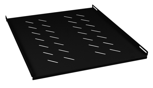 Cabeus SH-J018-FC-800m-100KG-BK Полка 19 перфорированная глубиной 600 мм для напольных шкафов с глубиной 800 мм, усиленная до 100кг, цвет черный (RAL 9004) | код 8623c | Cabeus Cabeus SH-J018-FC-800m-100KG-BK Полка 19 перфорированная глубиной 600 мм для напольных шкафов с глубиной 800 мм, усиленная до 100кг, цвет черный (RAL 9004) | код 8623c | Cabeus