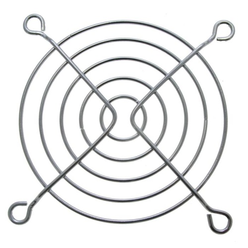 Решетка для осевого вентилятора металлическая RUICHI, 80x80 мм | код 79373 | Ruichi