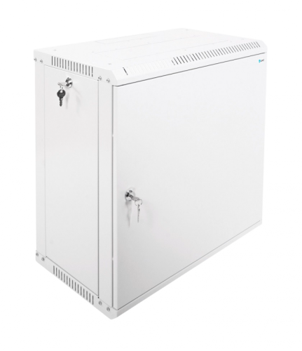 Шкаф телекоммуникационный настенный разборный ЭКОНОМ 12U (600 ? 350) дверь металл | код ШРН-Э-12.350.1 | ЦМО