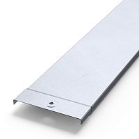 Крышка лотка INOX (AISI 304) 100х3000 (3 м/уп) Промрукав | код PR16.2429 | ПРОМРУКАВ