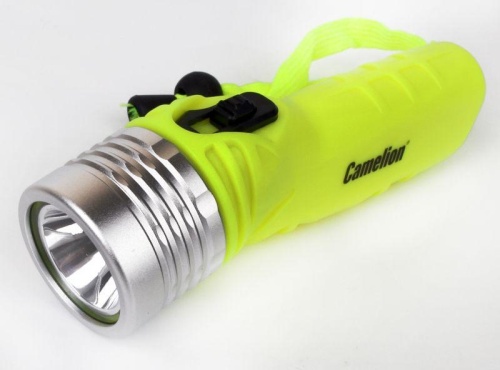 Фонарь LED51534 LED 3W SEOUL 30м 4хLR6 дайв. пласт+алюм. блистер желт. Camelion 13360 фото 4 Фонарь LED51534 LED 3W SEOUL 30м 4хLR6 дайв. пласт+алюм. блистер желт. Camelion 13360 фото 4