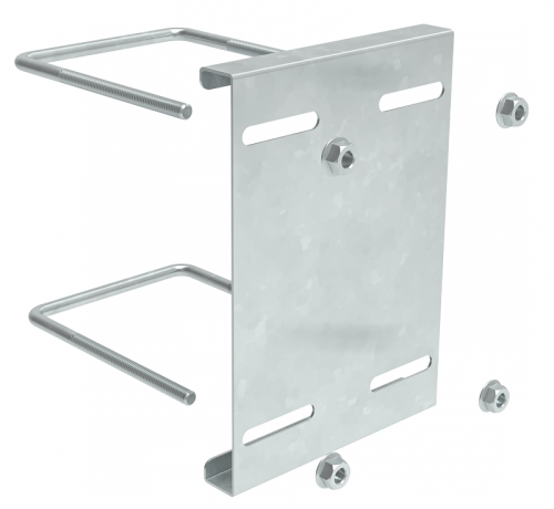Панель монтажная неперф. к опорам огражд. 40-62мм HDZ IEK | код CLM50D-MPN-062-HDZ | IEK