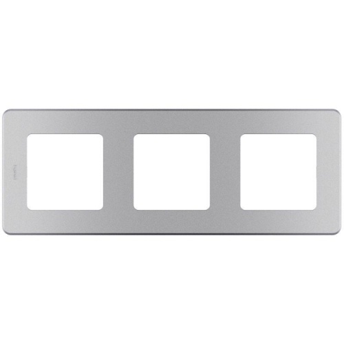 Рамка 3-м Inspiria алюм. Leg | код 673952 | Inspiria(группа Legrand) Рамка 3-м Inspiria алюм. Leg | код 673952 | Inspiria(группа Legrand)